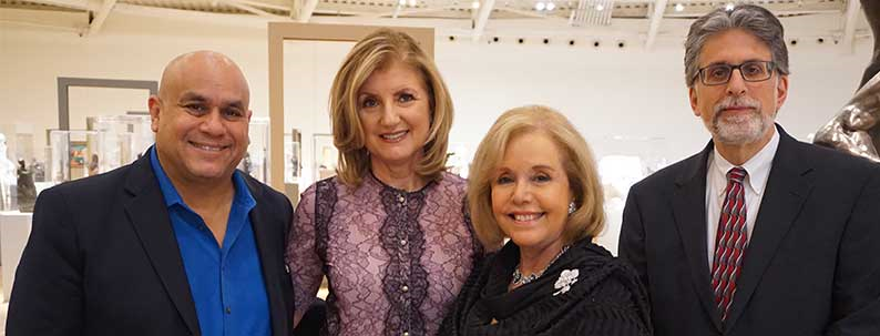 President Aida Levitan & Arianna Huffington invited by Carlos Slim